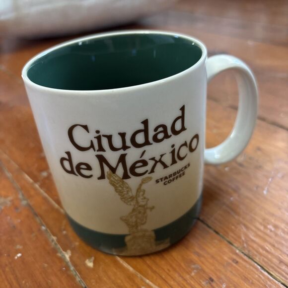 Starbucks Global Icon Collector Series Ciudad De Mexico Coffee Mug Cup 16 Oz - Picture 1 of 4
